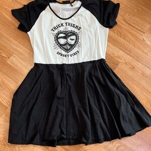 Sourpuss spooky vibes dress